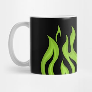 Green Fire Mug